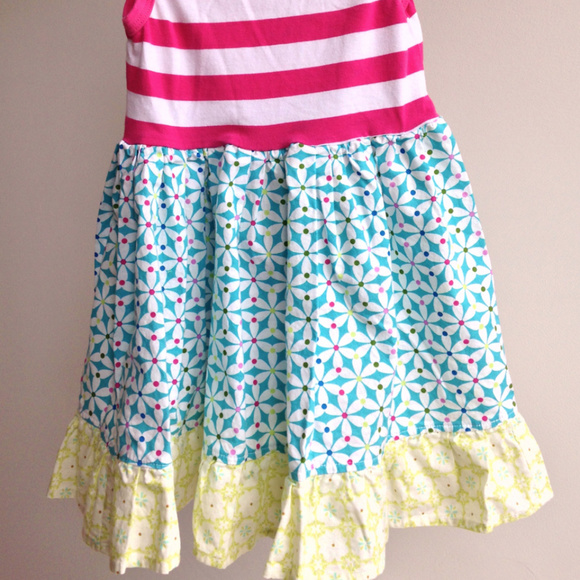 MOMI BOUTIQUE Seaside Beach Seahorse Dress 2T - Picture 5 of 5